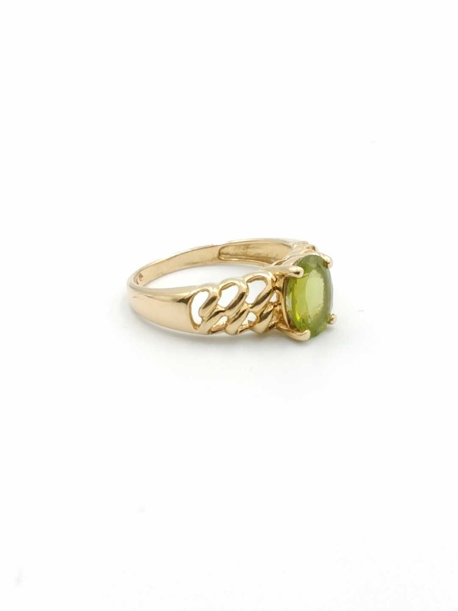 Women's Ring - Yellow Gold 14k (.585) 3.2 grams Size 7