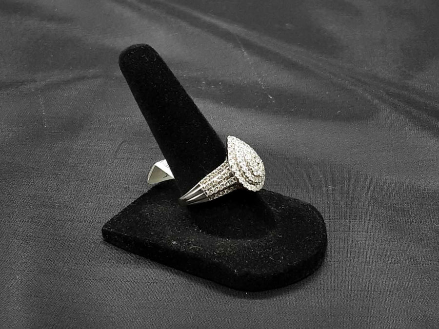 Women's Ring - White Gold 10k (.417) 4.5 grams Size 7