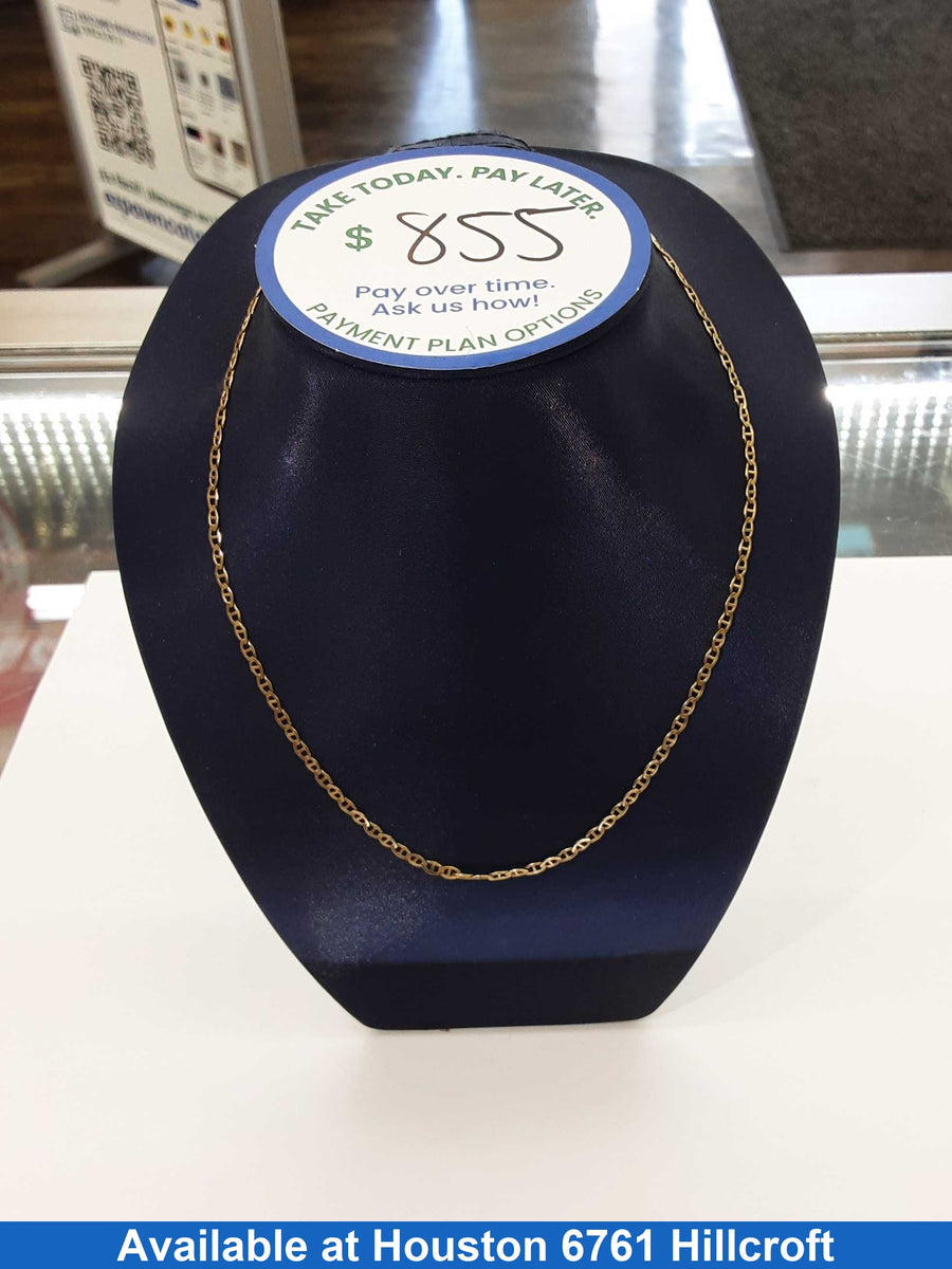 Gucci Chain - Yellow Gold 14k (.585) 6 grams 24 inch