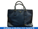 Prada Medium Prada Galleria Leather Blue Purse / Handbag