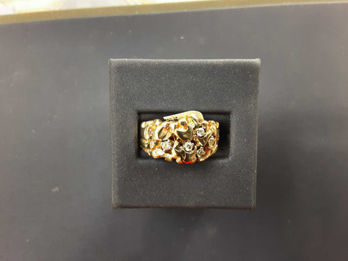 Men's Ring - Yellow Gold 14k (.585) 9 grams Size 20