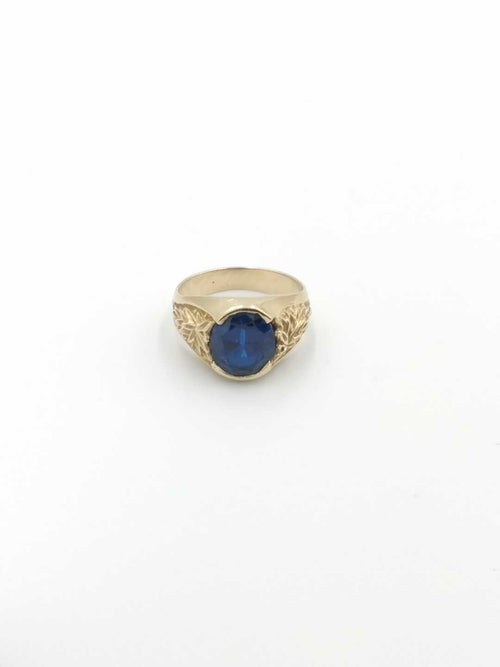 Men's Ring - Yellow Gold 14k (.585) 7.3 grams Size 9.5