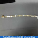 Bracelet - Yellow Gold 10k (.417) 5.2 grams 8 inch