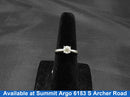 Women's Ring - Solitaire - White Gold 14k (.585) 2 grams Size 4