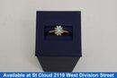 Women's Ring - Yellow Gold 14k (.585) 2.17 grams Size 20