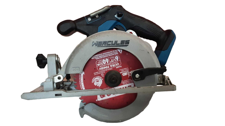 Hercules Hc72b Blue Cordless Circular Saw