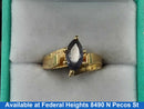 Women's Ring - Yellow Gold 10k (.417) 3.34 grams Size 7