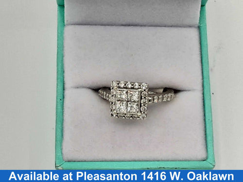 Women's Ring - White Gold 14k (.585) 4.9 grams Size 7