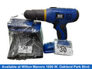 Master Mechanic 565026 Blue Cordless Standard Drill