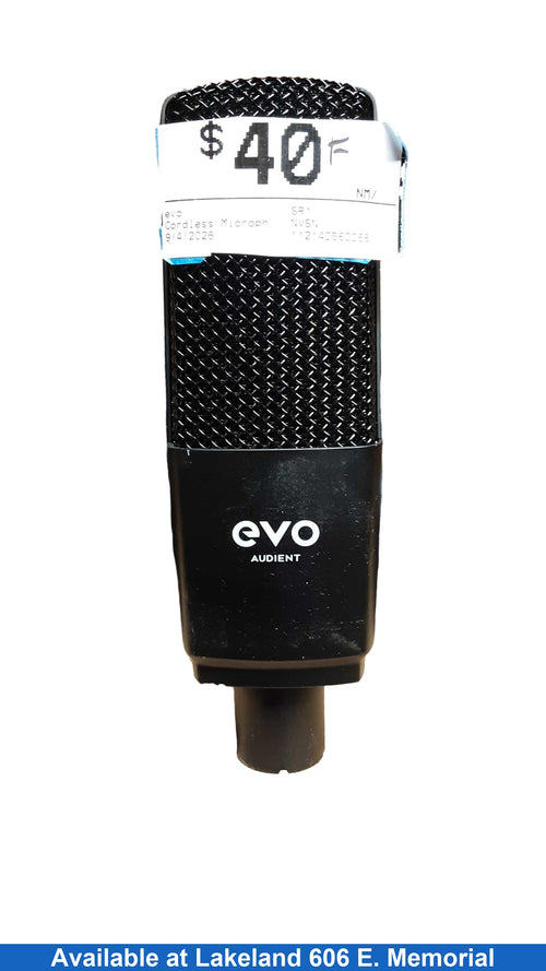 Evo Sr1 Black Cordless Microphone