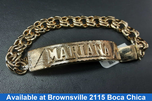 ID Bracelet - Yellow Gold 10k (.417) 22.5 grams 9 inch