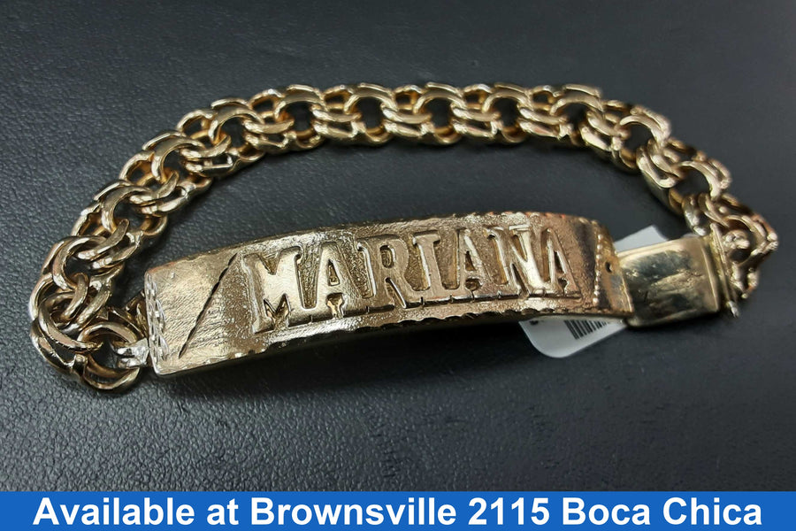 ID Bracelet - Yellow Gold 10k (.417) 22.5 grams 9 inch