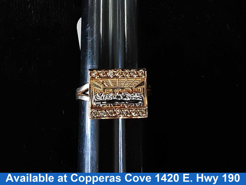 Women's Ring - Yellow Gold 10k (.417) 2.1 grams Size 6.5