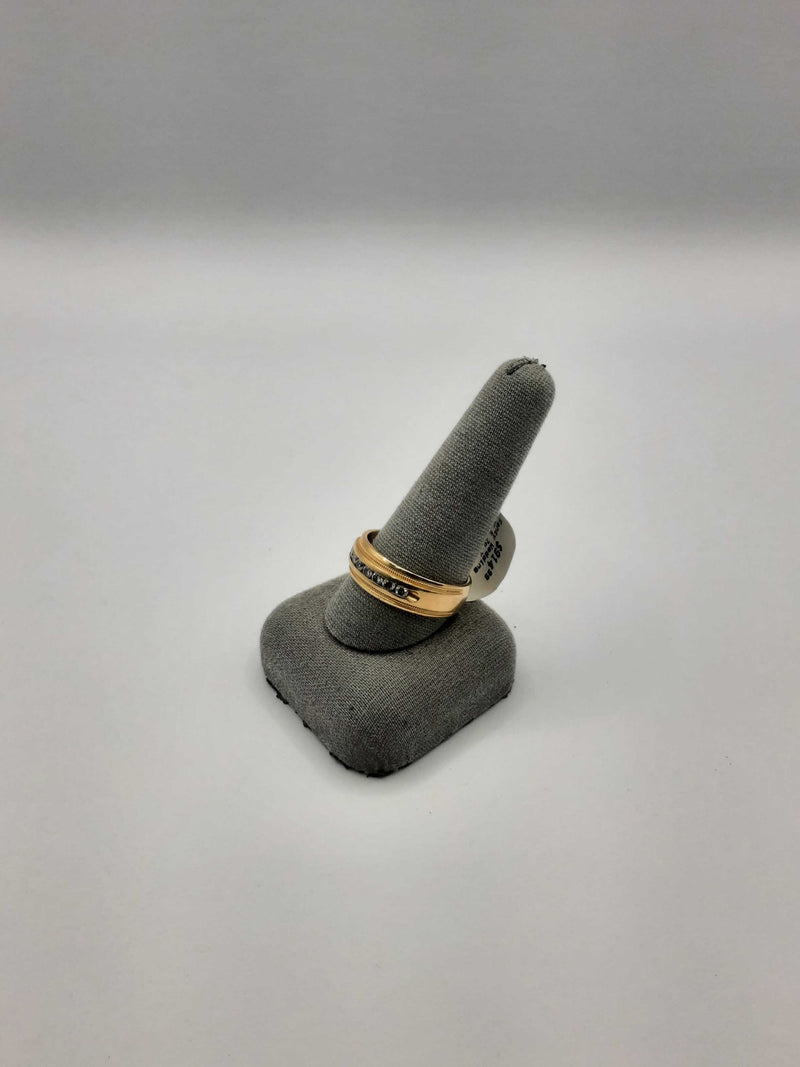 14kt Fancy Wedding Band