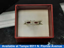 Women's Ring - Solitaire - White Gold 14k (.585) 4.3 grams Size 7