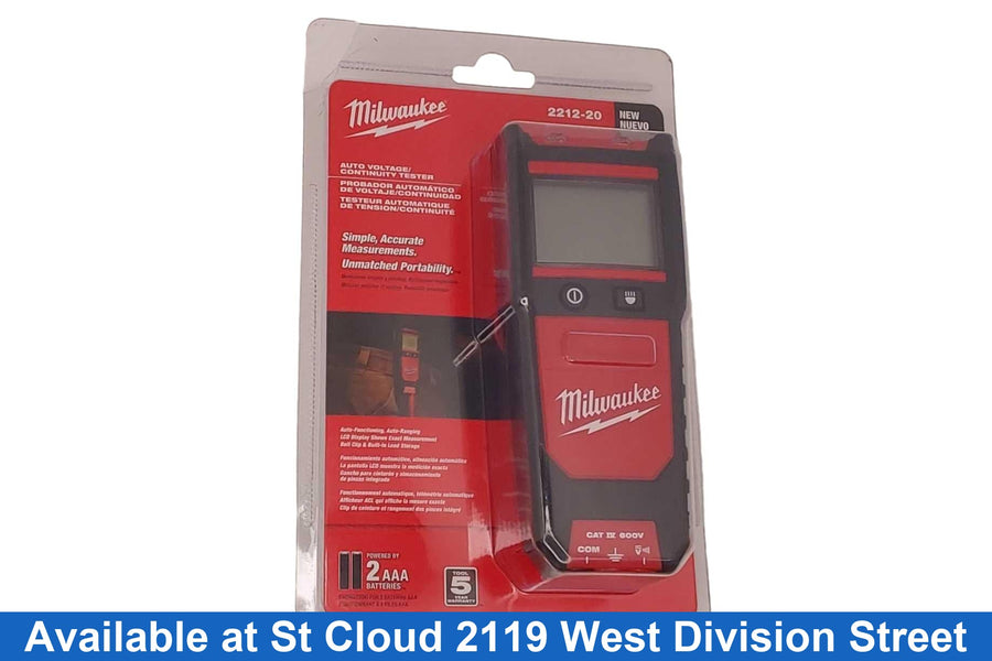 Milwaukee 2212-20 Red Electrical Testing Instrument