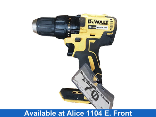 Dewalt Dcd777 Yellow Cordless Standard Drill