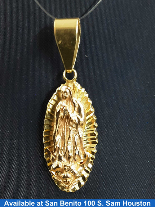 Religious Pendant - White Gold 14k (.585) 7.7 grams