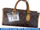 Louis Vuitton Clutch Handbag Brown Purse / Handbag