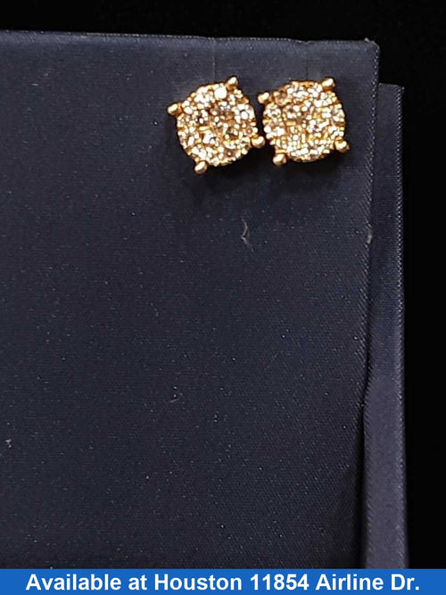 Earrings - Yellow Gold 10k (.417) 3.2 grams