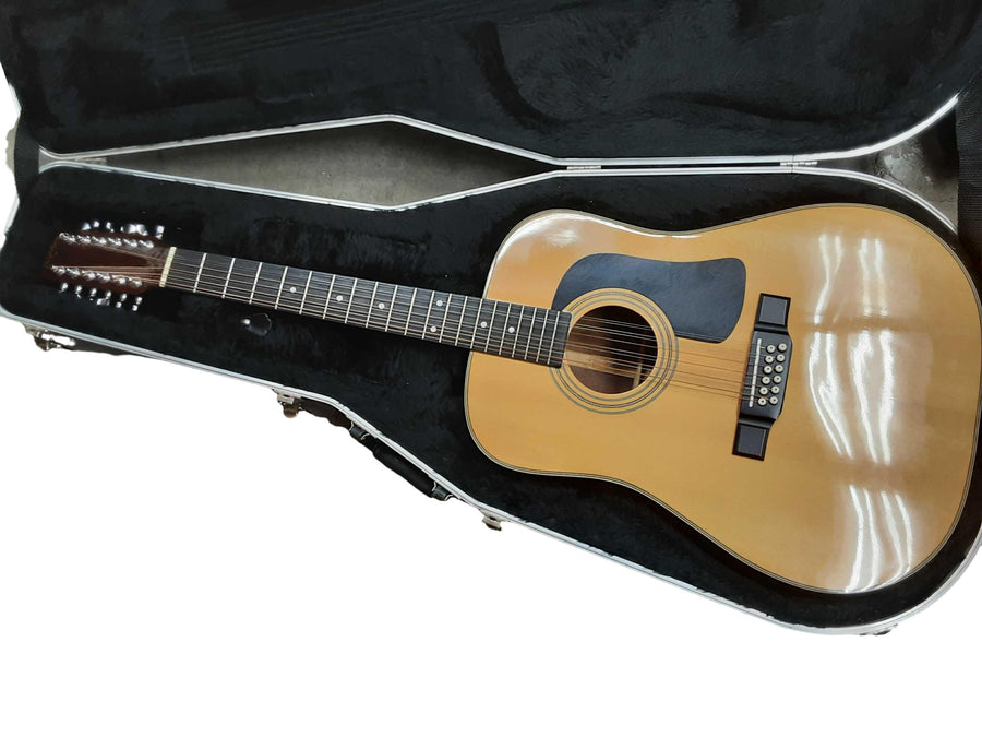 George Washburn D-13-12n Beige / Tan Acoustic Guitar