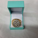 Men's Ring - Yellow Gold 14k (.585) 41.4 grams Size 13