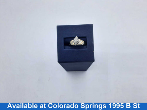 Women's Ring - Yellow Gold 10k (.417) 2.1 grams Size 20