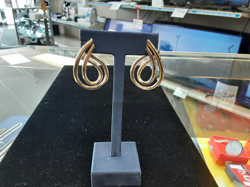 Earrings - Yellow Gold 14k (.585) 7.3 grams