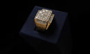 Men's Ring - Yellow Gold 10k (.417) 7.4 grams Size 10.5