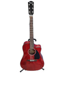 Fender Cd140sce Am Ch Red Acoustic / Electric Classic Guitar