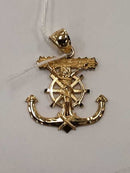 Religious Pendant - Yellow Gold 10k (.417) 2.4 grams