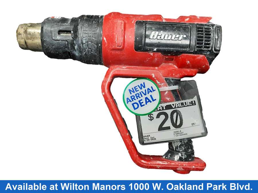 Bauer 1825e-b Red Heat Gun