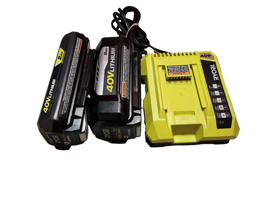 Ryobi Ry40404 Green Cordless Leaf Blower