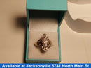 Women's Ring - Yellow Gold 10k (.417) 5.2 grams Size 9