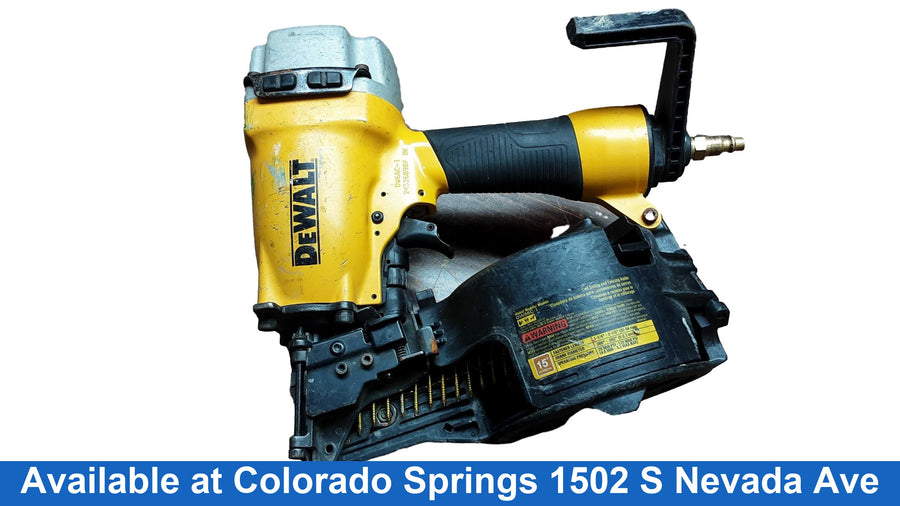 Dewalt Dw66c-1 Yellow Pneumatic Flooring Nailer