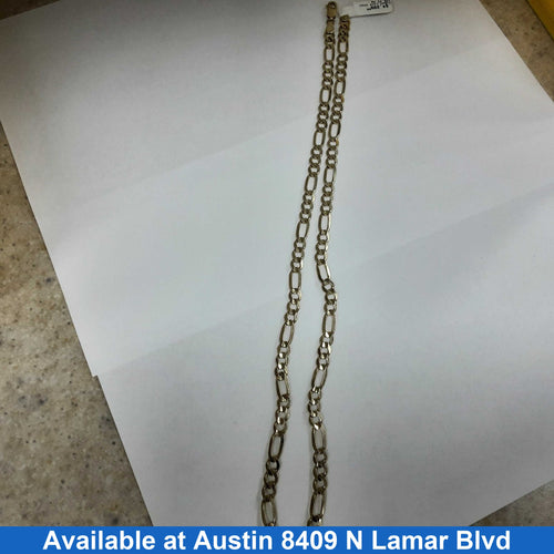 Cuban Link Chain - Yellow Gold 14k (.585) 27.4 grams 19 inch