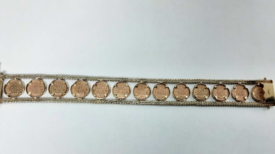 Bracelet - Yellow Gold 10k (.417) 32.8 grams 8 inch