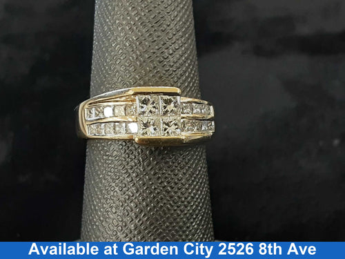 Women's Ring - Yellow Gold 14k (.585) 5.7 grams Size 7