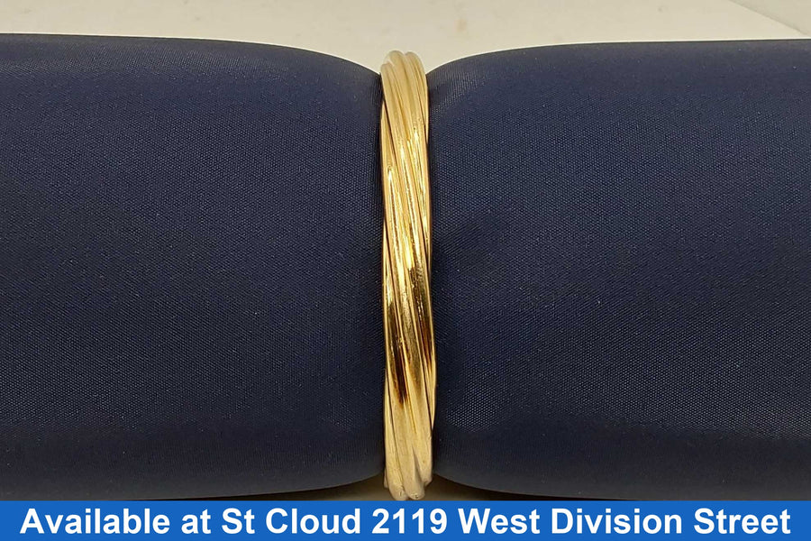 Bangle Bracelet - Yellow Gold 14k (.585) 19.41 grams 8 inch