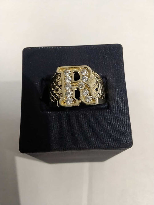 Men's Ring - Yellow Gold 10k (.417) 7.9 grams Size 20