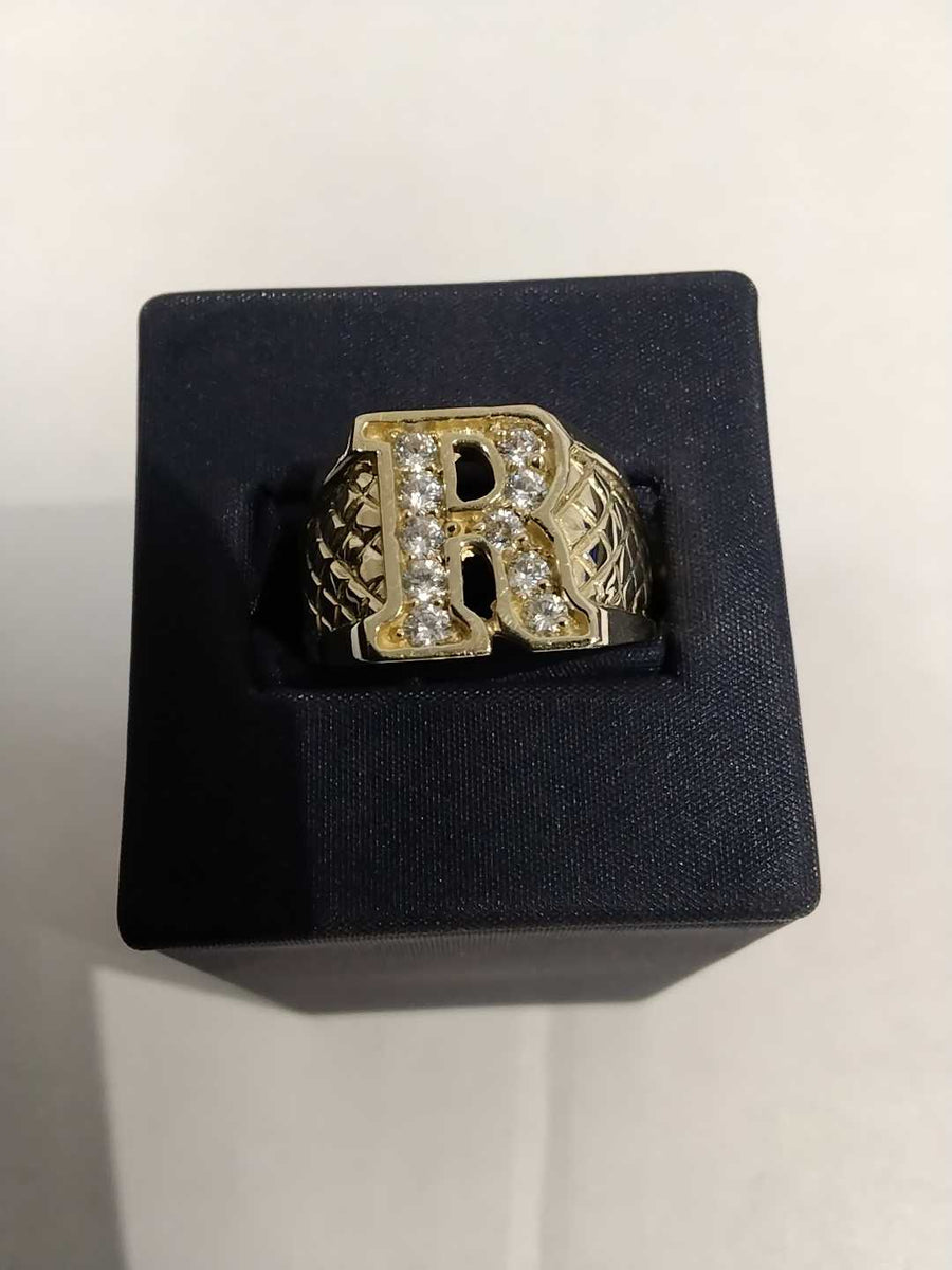 Men's Ring - Yellow Gold 10k (.417) 7.9 grams Size 20