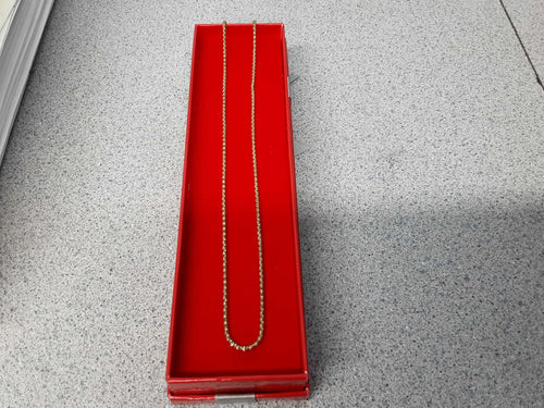 Serpentine Chain - Yellow Gold 14k (.585) 4.7 grams 20 inch