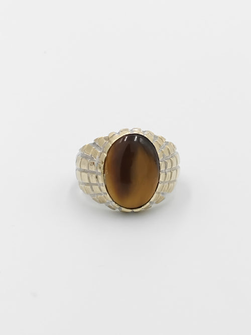 Men's Ring - Yellow Gold 14k (.585) 7.6 grams Size 11