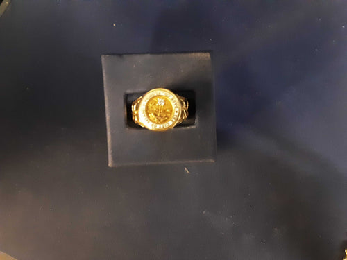 Men's Ring - Yellow Gold 14k (.585) 8.3 grams Size 10