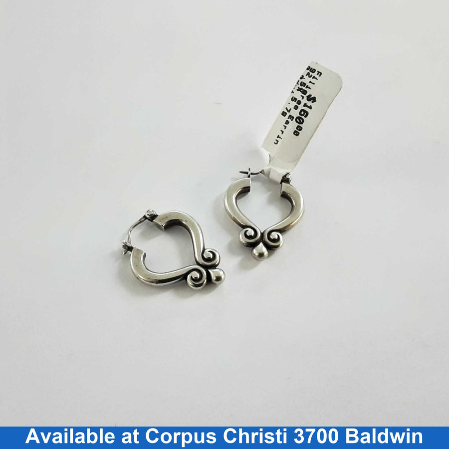 Filigree Earrings - Silver 5.7 grams