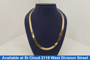 Herringbone Chain - Yellow Gold 14k (.585) 13.06 grams 18 inch