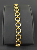 Cable Bracelet - Yellow Gold 14k (.585) 33.7 grams 7 inch