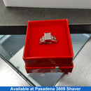 Women's Ring - White Gold 10k (.417) 4.6 grams Size 8