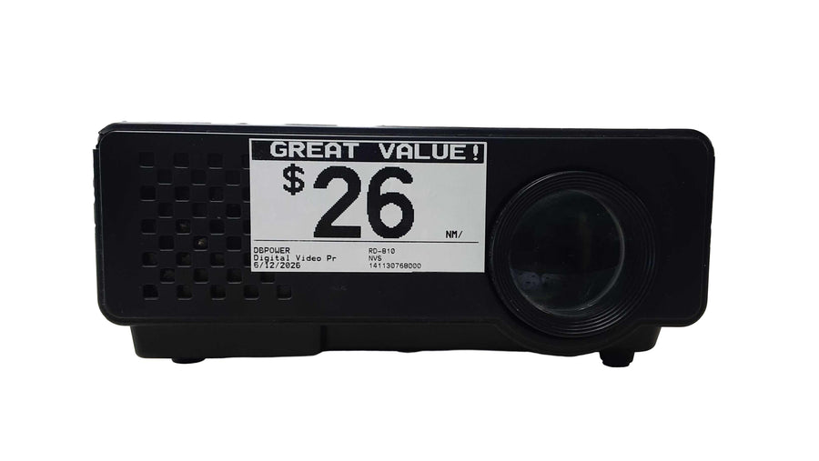 Dbpower Rd-810 Black Home Media Projector