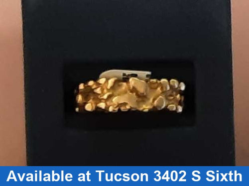 Men's Ring - Yellow Gold 14k (.585) 4.8 grams Size 8